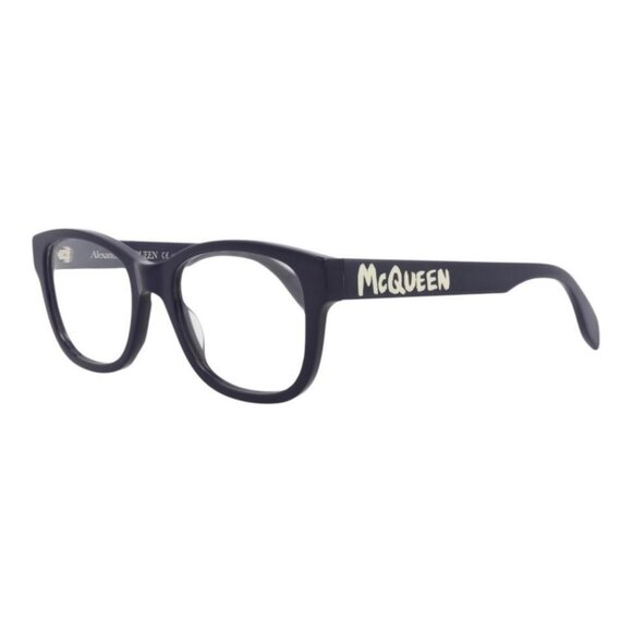 Alexander McQueen Mens Square/Rectangle Blue Blue Transparent Fashion Designer - Picture 1 of 4